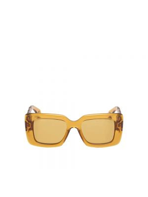Okulary przeciwsłoneczne Lanvin beżowe