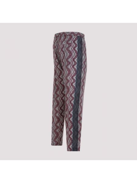 Pantalones con estampado con estampado geométrico Dries Van Noten
