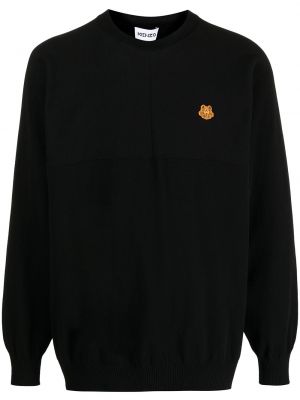 Jersey de tela jersey Kenzo negro