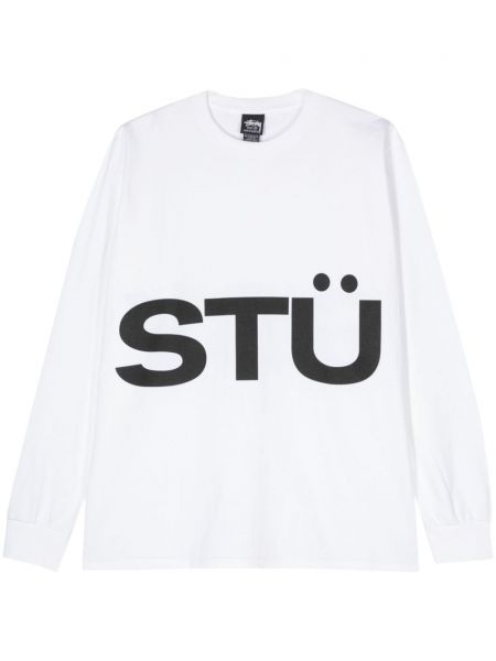 Βαμβακερή μπλούζα Stüssy