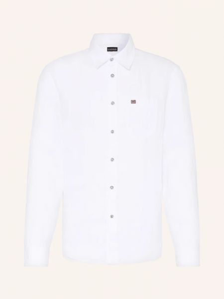 Льняная рубашка Napapijri белая