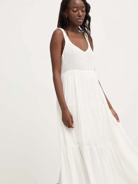 Midi haljina Answear Lab bijela