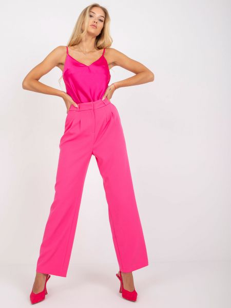 Kostiumas su kišenėmis Fashionhunters rožinė