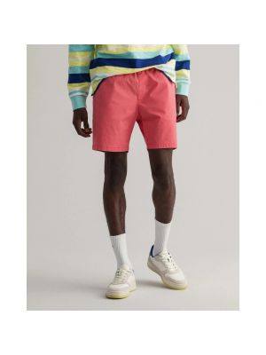 Pantalones cortos Gant rosa