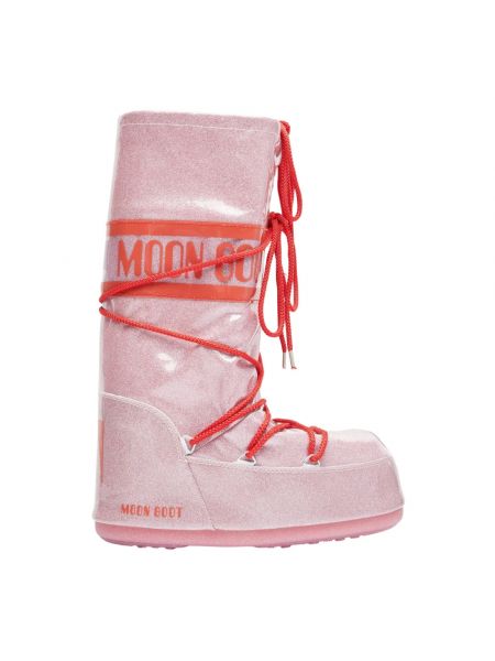 Winterstiefeletten Moon Boot pink