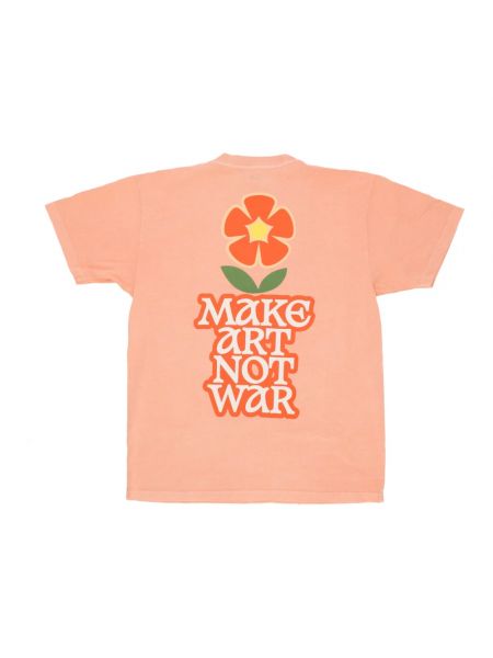 T-shirt Obey orange