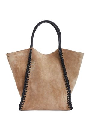 Pletená semišová nákupná taška Altuzarra