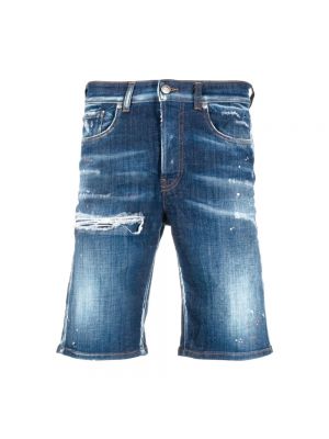 Shorts en jean Richmond bleu