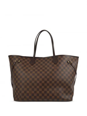 Shopper torbica Louis Vuitton smeđa