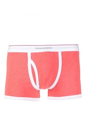 Boxershorts med broderi Dsquared2 rosa