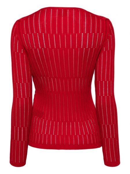 Sweter bawełniany Paul Smith czerwony