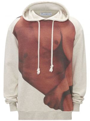 Hoodie con stampa Jw Anderson