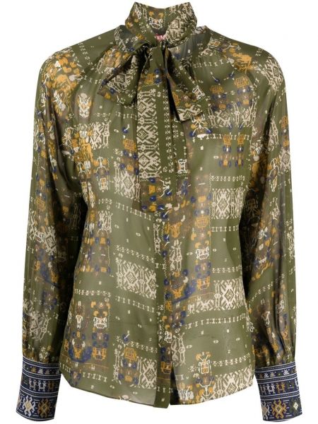 Košeľa s potlačou s abstraktným vzorom 's Max Mara