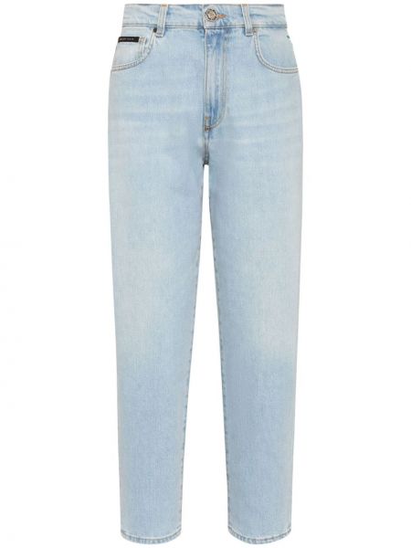 High waist straight jeans Philipp Plein