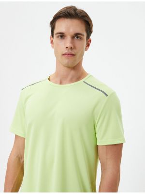 Svītrainas sporta t-krekls ar īsām piedurknēm Koton