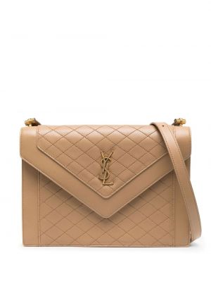 Skuldertaske Saint Laurent brun