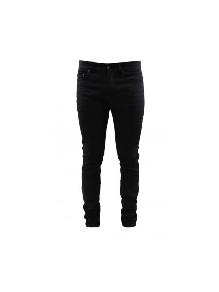 Klassische skinny jeans Saint Laurent schwarz