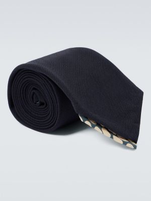 Vlněná kravata Bram modrá