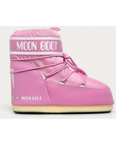 Ботуши Moon Boot розово