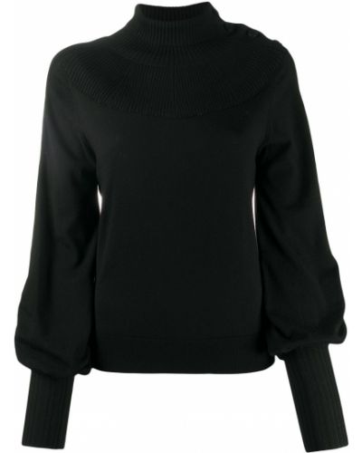 Jersey de punto de tela jersey Chloé negro