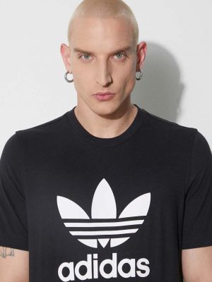 Bombažna majica Adidas Originals črna
