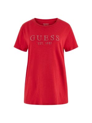 Tričko Guess červená