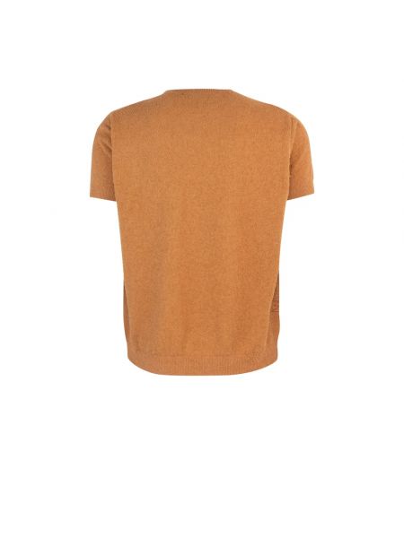 Suéter de algodón Amaránto marrón
