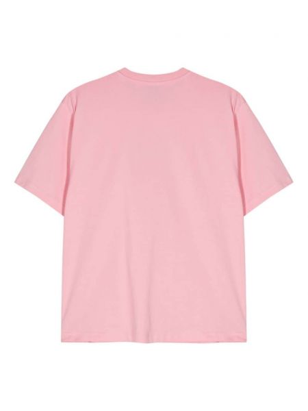 T-shirt aus baumwoll Nanushka pink