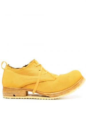 Кожени обувки в стил дерби Boris Bidjan Saberi жълто