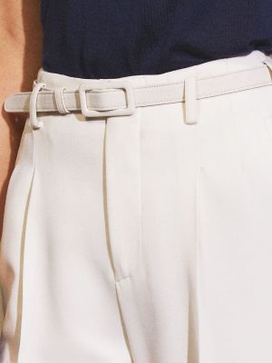Pantalones rectos de cintura alta Ralph Lauren Collection