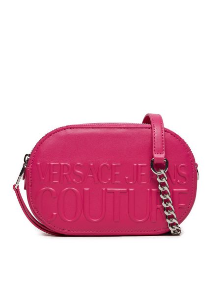 Чанта през рамо Versace Jeans Couture розово