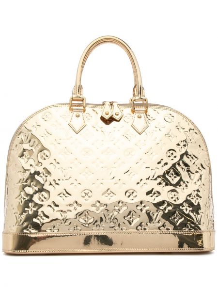 Nákupná taška Louis Vuitton Pre-owned zlatá