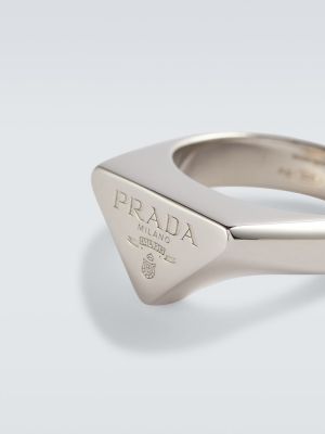 Δαχτυλίδι Prada ασημί