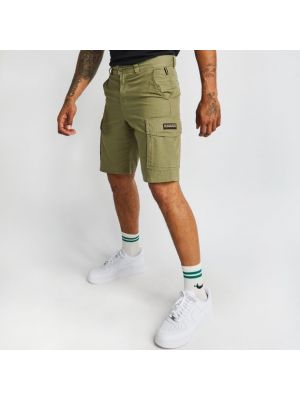 Shorts en coton Napapijri vert