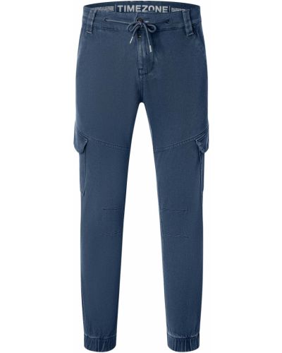 Pantalon cargo Timezone bleu