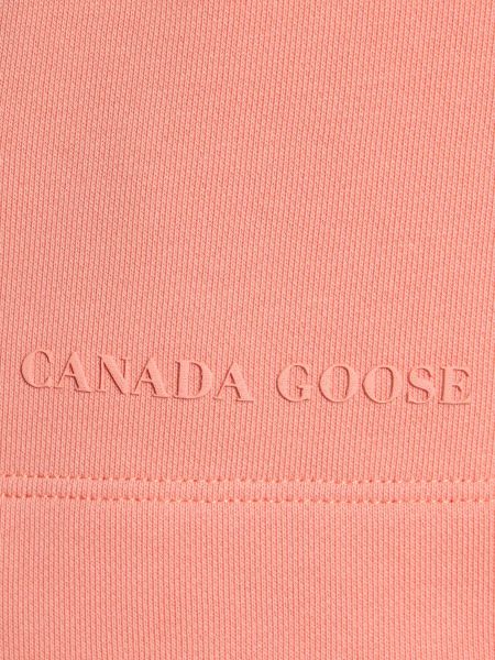 Pantalones cortos Canada Goose rosa