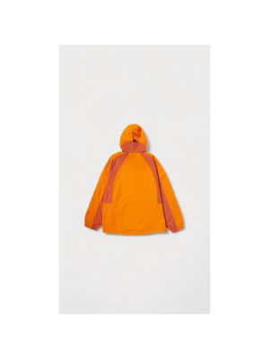 Jacke mit kapuze Huf orange