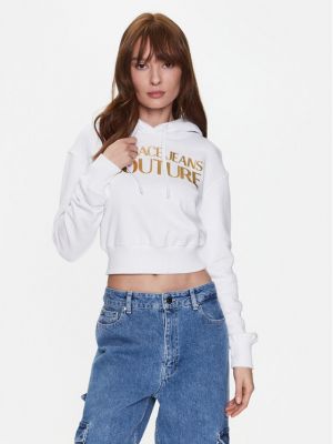Sportinis džemperis Versace Jeans Couture balta