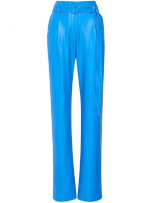 Pantaloni di pelle Lapointe blu