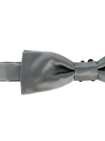 Kravata s mašlí Dolce & Gabbana šedá