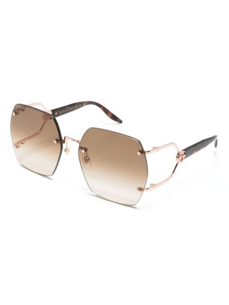 Okulary przeciwsłoneczne oversize Gucci Eyewear