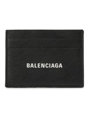 Кожаный кошелек Balenciaga черный