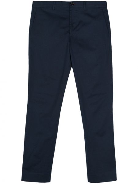 Pantalon chino en coton Ps Paul Smith bleu