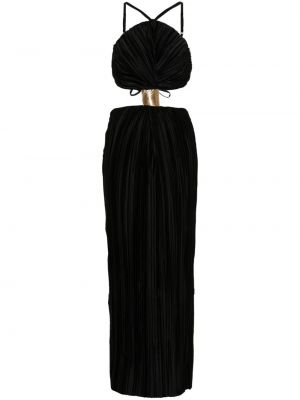Πλισέ κοκτέιλ φόρεμα Cult Gaia μαύρο