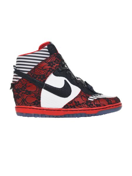 Nike dunk sky hi red clearance