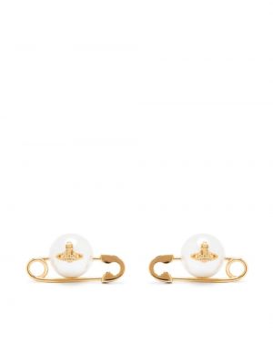 Náušnice s perlami Vivienne Westwood zlatá