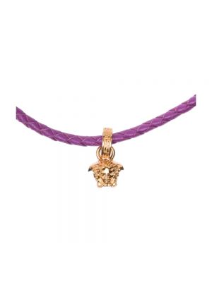 Collar Versace violeta