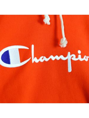 Bluza z kapturem Champion pomarańczowa