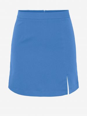 Mini sukně Pieces modré