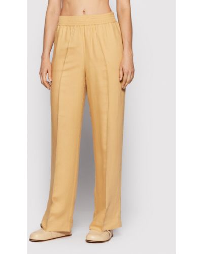 Birgitte Herskind Szövet nadrág Pinky 4433840 Bézs Loose Fit